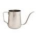 Small indoor stainless steel watering can for house plants